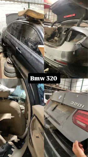 Sucata BMW 320I interna caramelo banco alcatifa motor diferencial rodas pneus 