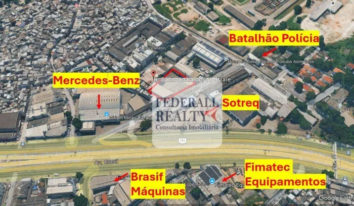 Galpão para alugar, 2900 m² por R$ 36.072,00/mês - Bonsucesso - Rio de Janeiro/RJ