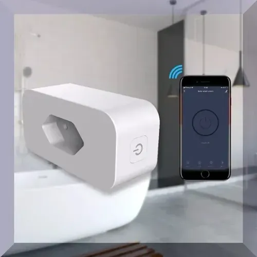 Tomada Wi-Fi Smart Home 10a Bivolt com Alexa integrada Ultimas unidades