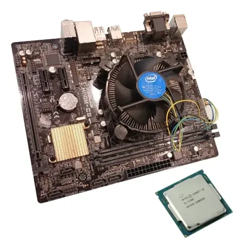 Processador Intel I5-7400 + Placa mãe Asus H110m-cs/br