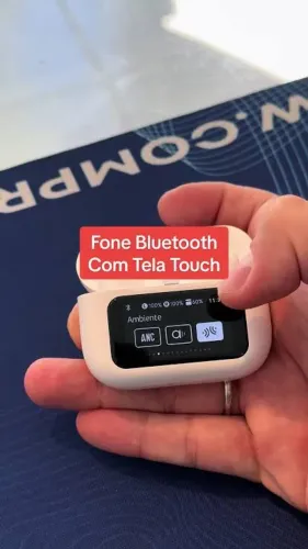 Fone de ouvido Bluetooth touch entrega 