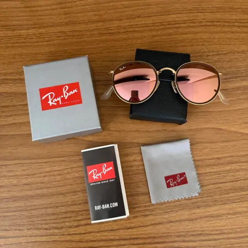 óculos dobrável ray-ban original - rb3517 001/z2 51-22