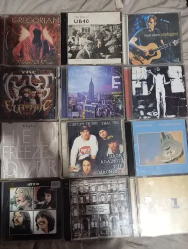 LOTE DE CDS DE ROCK // 11 CDS //