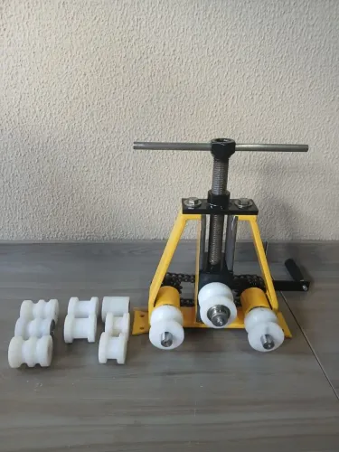 Calandra para tubos e metalon quadrado