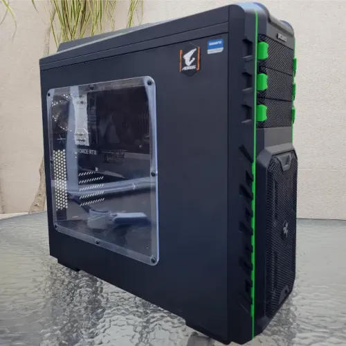 PC Gamer parcelado 12xR$523 Chipart i7-9700k +Rtx 3060Ti +32gb Ram +SSD m2 1.5tb +BRINDES