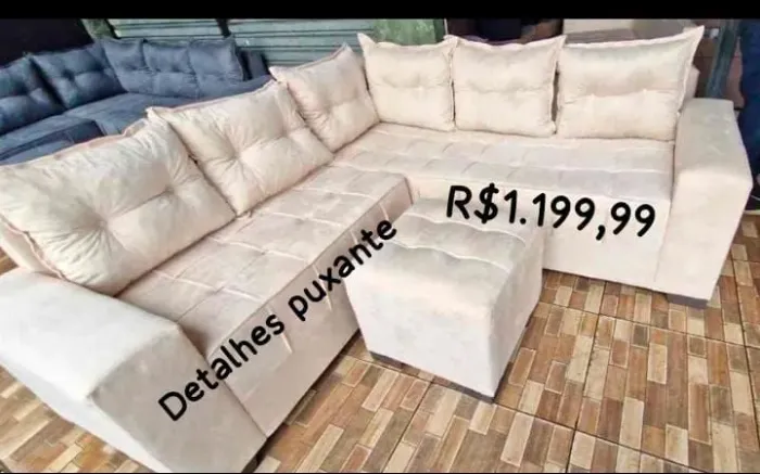 Sofá de canto a pronta entrega??
