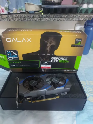 Placa de vídeo Gtx 1050Ti 4gb Over Clock