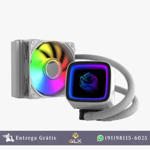 Water Cooler Tundra White Ghost Argb 120mm Pcyes - Wctwg120 *ENTREGA GRÁTIS*