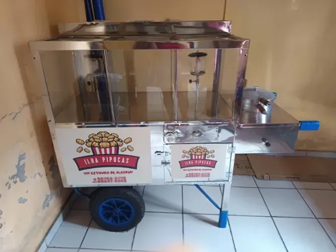 Carrinho Pipoqueira de Pipoca