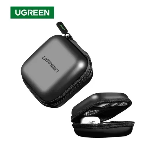Case Estojo Ugreen para Fone de Ouvido / Earbuds - 8x8x4 cm