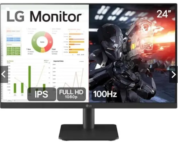 MONITOR 24 GAMER LG 100HZ 5MS FULL HD