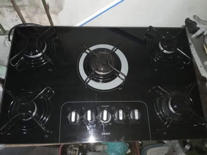 Fogão Cooktop 5 bocas