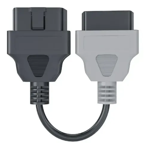 Cabo Adaptador Fiat Jeep Obd2 Cor Cinza