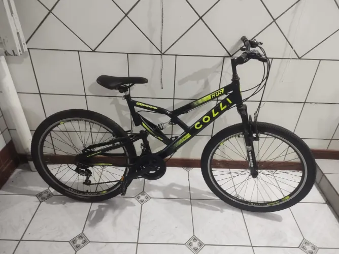 Bicicleta Suspensão Dupla Aro 26