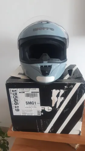 Capacete Bieffe B12 Classic 58 + Viseira Fumê 