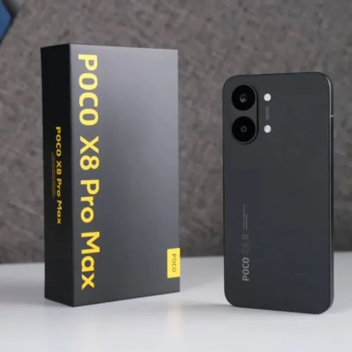 Poco X8 Pro Max 5G 12/512GB Black Pronta Entrega (Novo, Lacrado e Garantia)