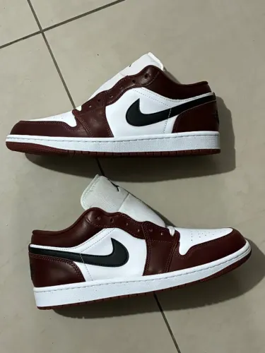 tênis air jordan 1 low dark pony