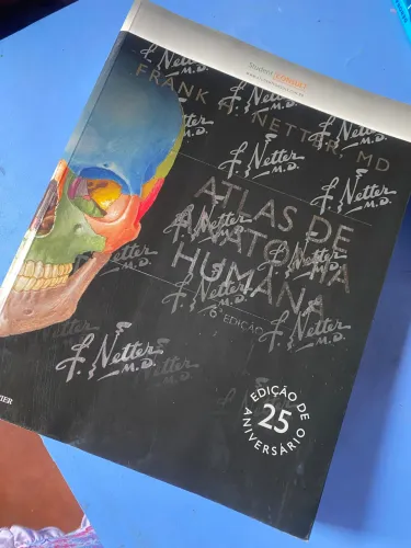 Atlas de anatomia Netter 6 Edição IMPERDÍVEL 