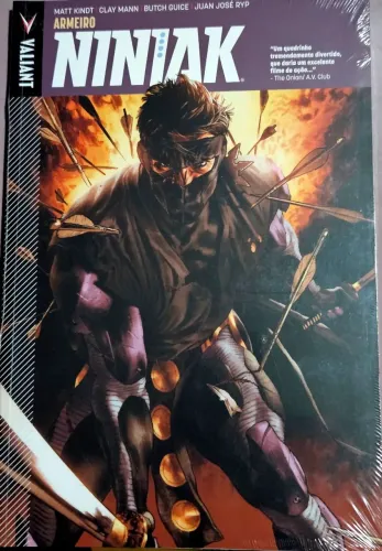 "NINJAK": HQ ESPETACULAR DA LINHA VALIANT... BRINDE: O "ALMANAQUE MARVEL" 3!