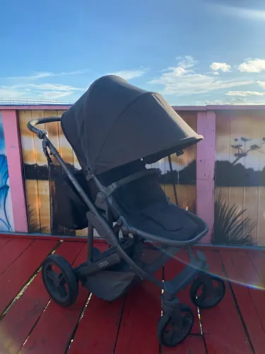Carrinho de bebê + Moisés ABC Design COMO4