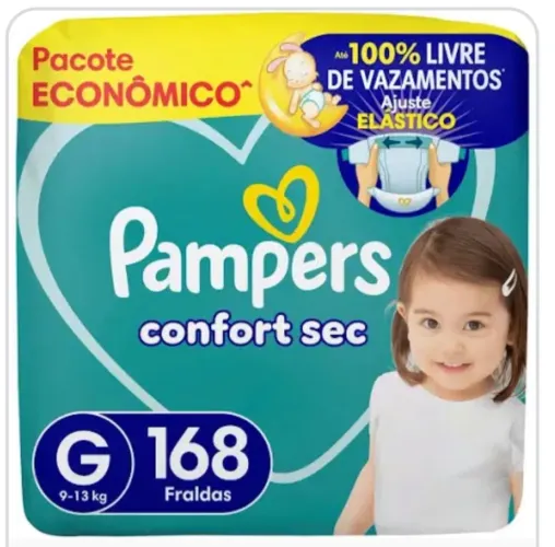 Fralda Pampers G