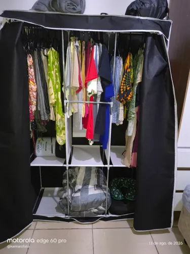 Guarda Roupa de Montar Tubolar
