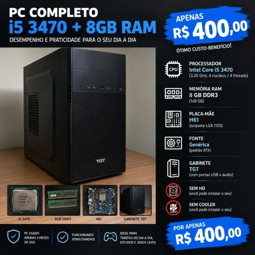 Pc aceito oferta também