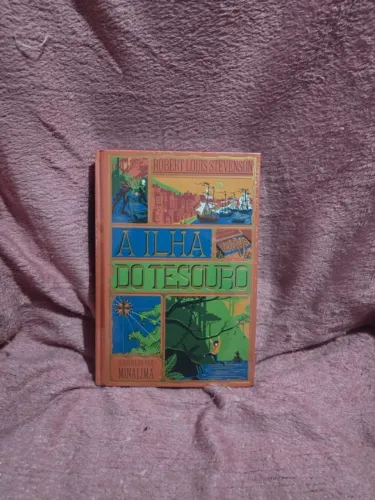 Livro minalima ilha do tesouro - Lacrado