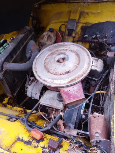 Motor de opala 76 funcionando