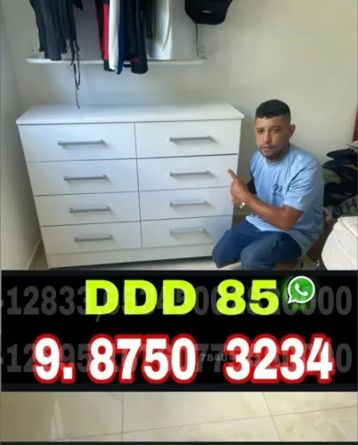 Montador de móveis para montagem e desmontagem de guarda-roupas, armários, closet e cômoda