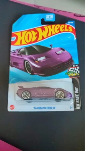 Hot Wheels '94 Bugatti EB110 SS SUPER TREASURE HUNT (STH) Lacrado