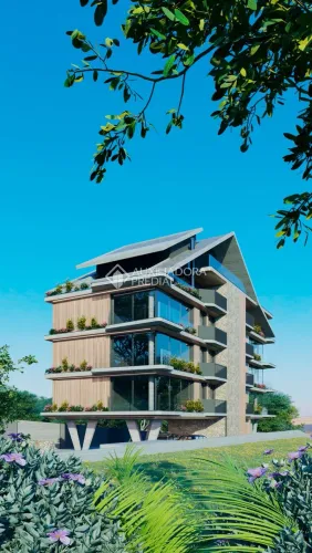 Cobertura com 5 suites e 4 vagas de garagem no UNO em Gramado próximo Mini Mundo, fica pro