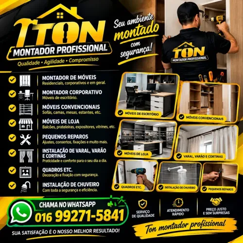 Montador profissional