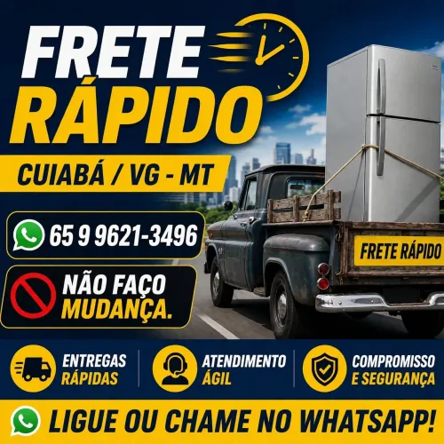 FRETE RÁPIDO Cuiabá/ vg.