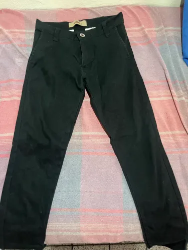 Calça Jeans Preta Masculina - Tamanho 38