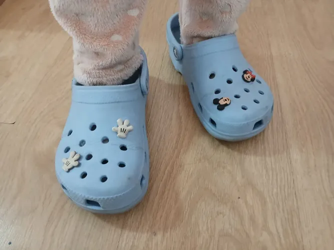 Crocs azul tamanho 36