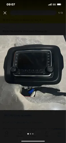 Uconnect Rádio Renegade 