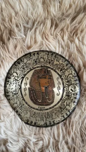 Placa metal Egito