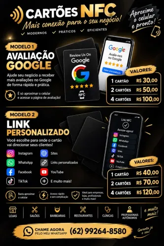 Cartões nfc