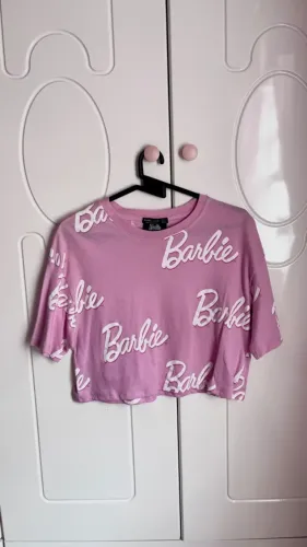 Camiseta Rosa Barbie Bershka P