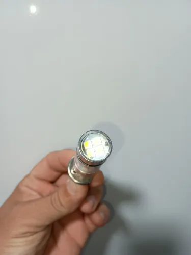 Lâmpada led duplo