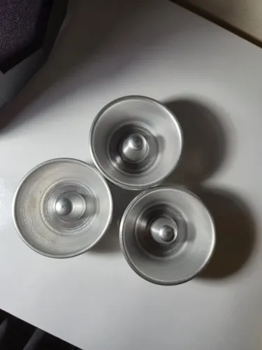 mini formas de pudim novas