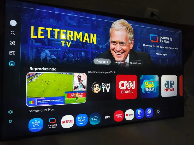NA GARANTIA E NOTA!! SMART 55P ULTRA 4K SAMSUNG CRYSTAL