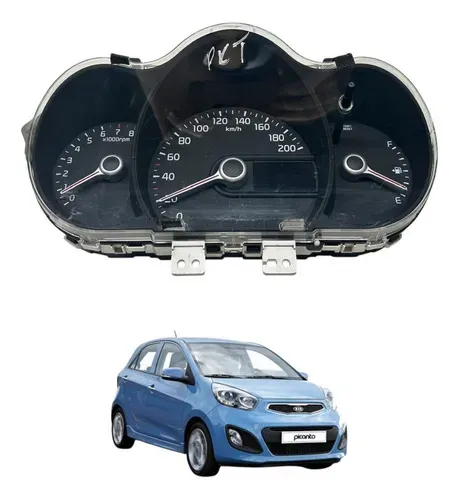 Painel Instrumentos Kia Picanto 1.0 2011 2017 Preto