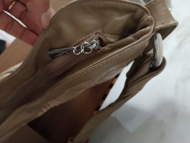 Bolsa em couro Carmen Stefans original 