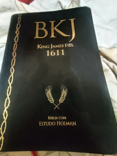 Bíblia King James Fiel 1611, com estudo Holman