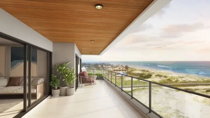 VISTA | Morada Atlântica Apartamentos Frente-Mar em Balneário Rincão