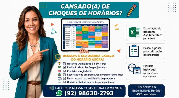 Sistema de Gestão de Horário Escolar