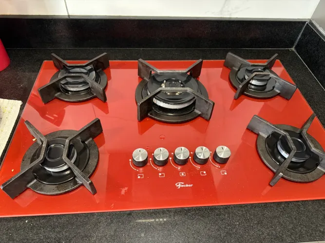 Cooktop a Gás Fischer 5 Bocas