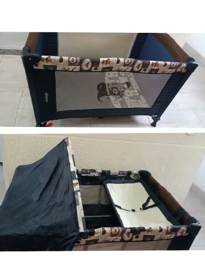 Berço cercado portátil 